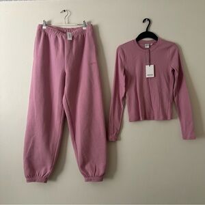 Aritzia Tart Pink Set
